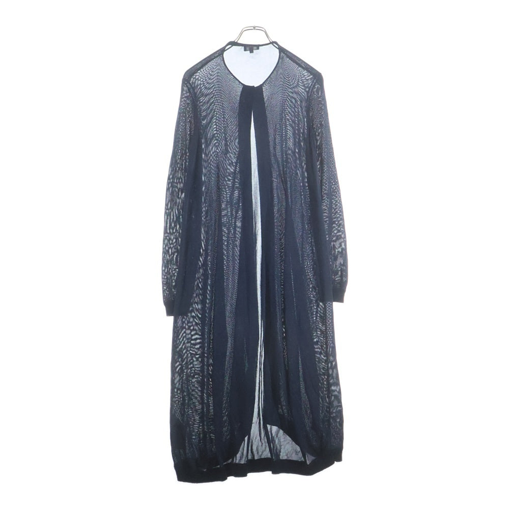ARMANI(アルマーニ) ロングカーディガン ネイビー カシミア レディース
