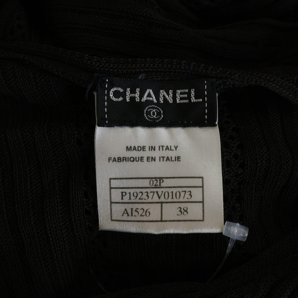 CHANEL(シャネル) 02SS アンサンブル ニット カーディガン ブラック レディース