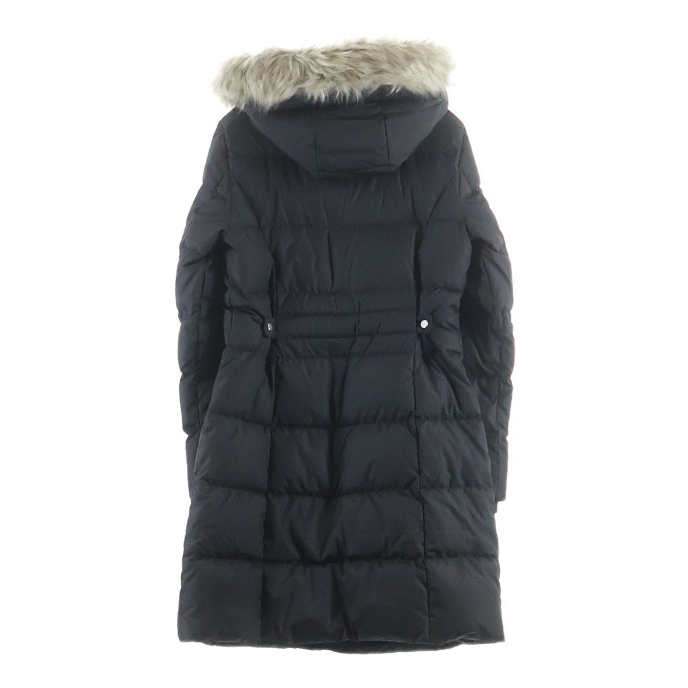 LAUREN RALPH LAUREN(ローレンラルフローレン) ボアライニングフーテッドダウンコート ブラック レディース
