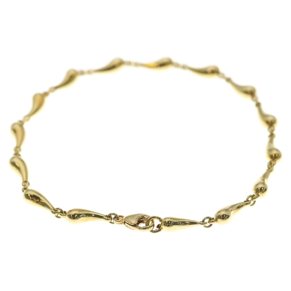 TIFFANY & Co.(ティファニー) エルサ・ペレッティ ティアドロップ ブレスレット Au750 K18 YG イエローゴールド レディース