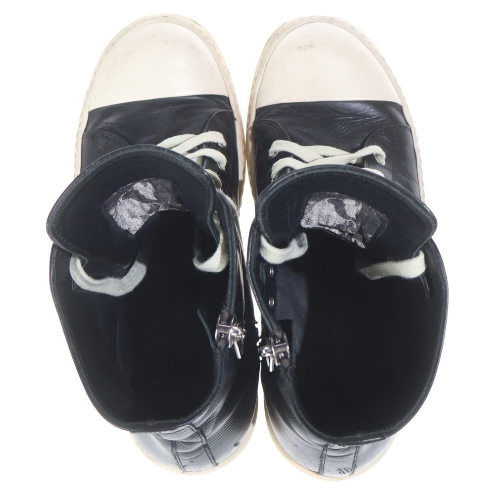 Rick Owens(リックオウエンス) 23AW SNEAKERS ハイカット スニーカー ブーツ ブラック RU02C7890LPO