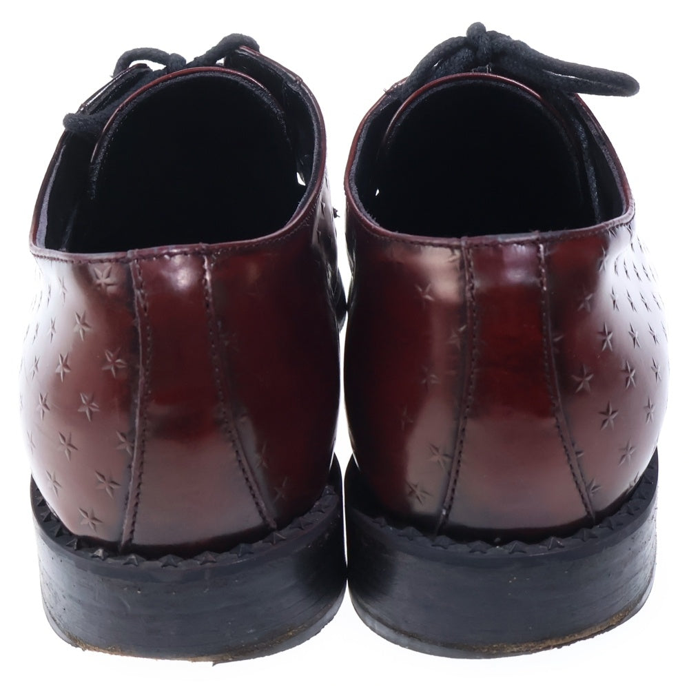 JIMMY CHOO(ジミーチュウ) スターエンボスレザー レースアップ ドレス ビジネス シューズ ブラウン