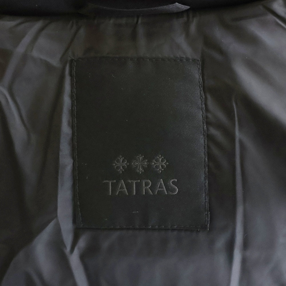 TATRAS(タトラス) ウール フーデッド ダウンジャケット ブラック MTSH20A4205-D