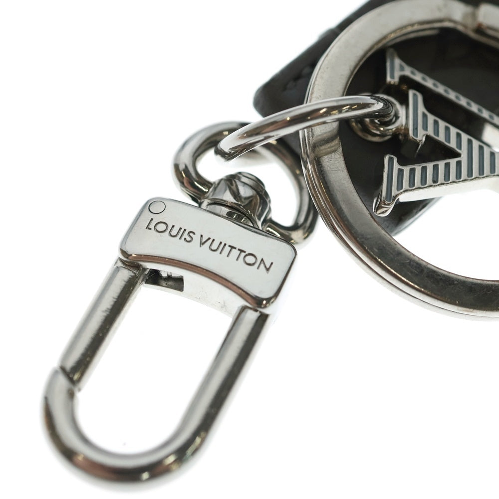 LOUIS VUITTON(ルイヴィトン) モノグラム キーホルダー・ドラゴンヌ バッグチャーム グレー レザー M82373 シルバー金具