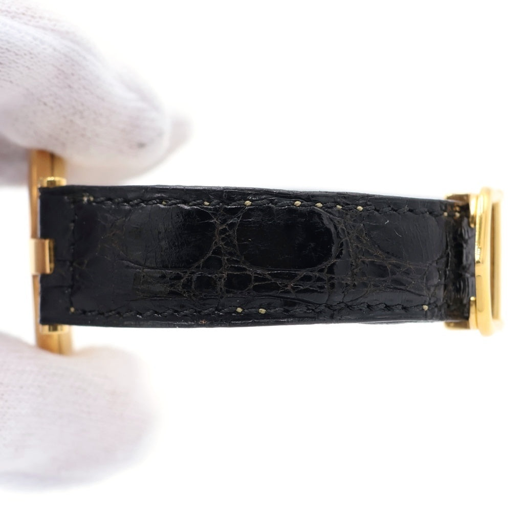 Cartier(カルティエ) マスト ヴァンドーム 黒文字盤 ゴールド GP クォーツ 腕時計 ヴィンテージ 590003