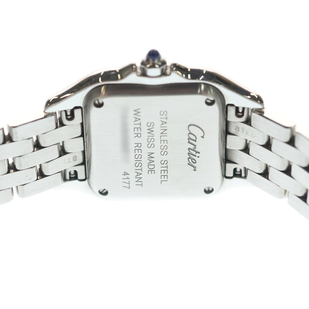 Cartier(カルティエ) パンテール ドゥ カルティエ SM 白文字盤 SS クォーツ 腕時計 シルバー WSPN0006 レディース