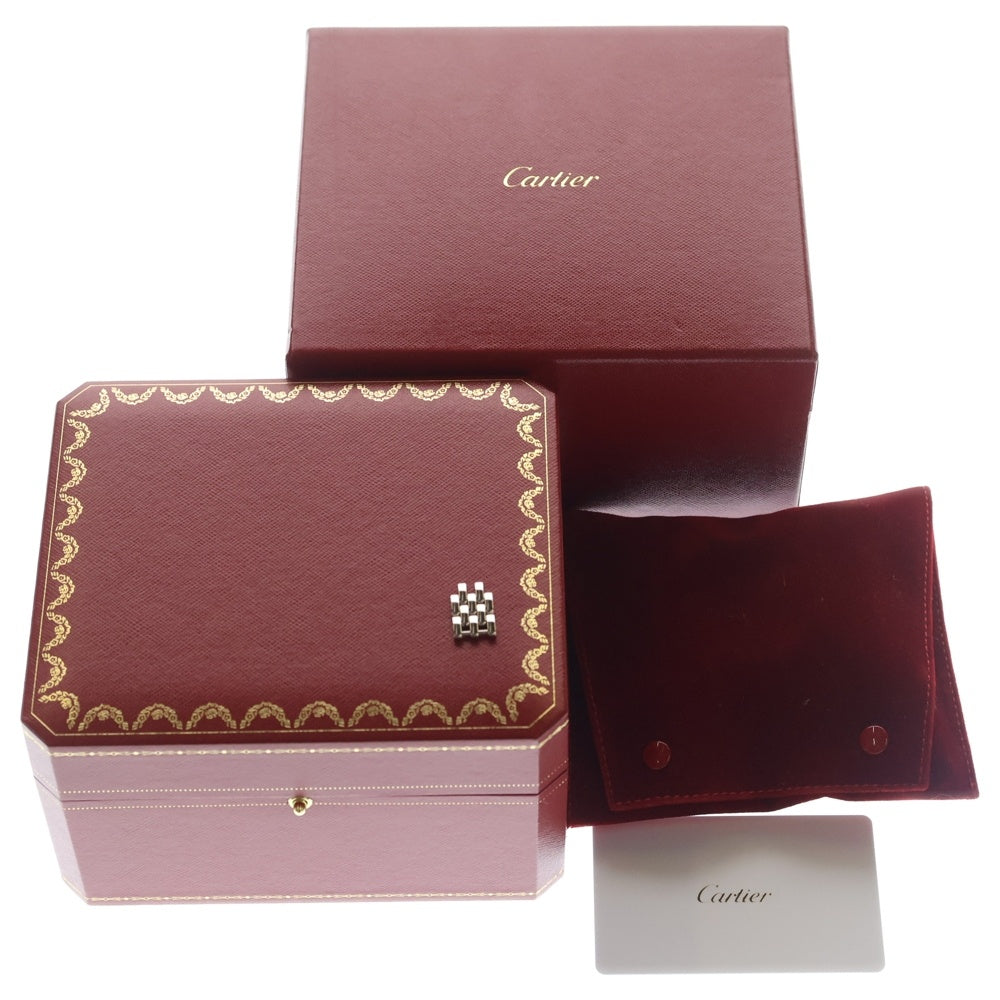 Cartier(カルティエ) パンテール ドゥ カルティエ SM 白文字盤 SS クォーツ 腕時計 シルバー WSPN0006 レディース