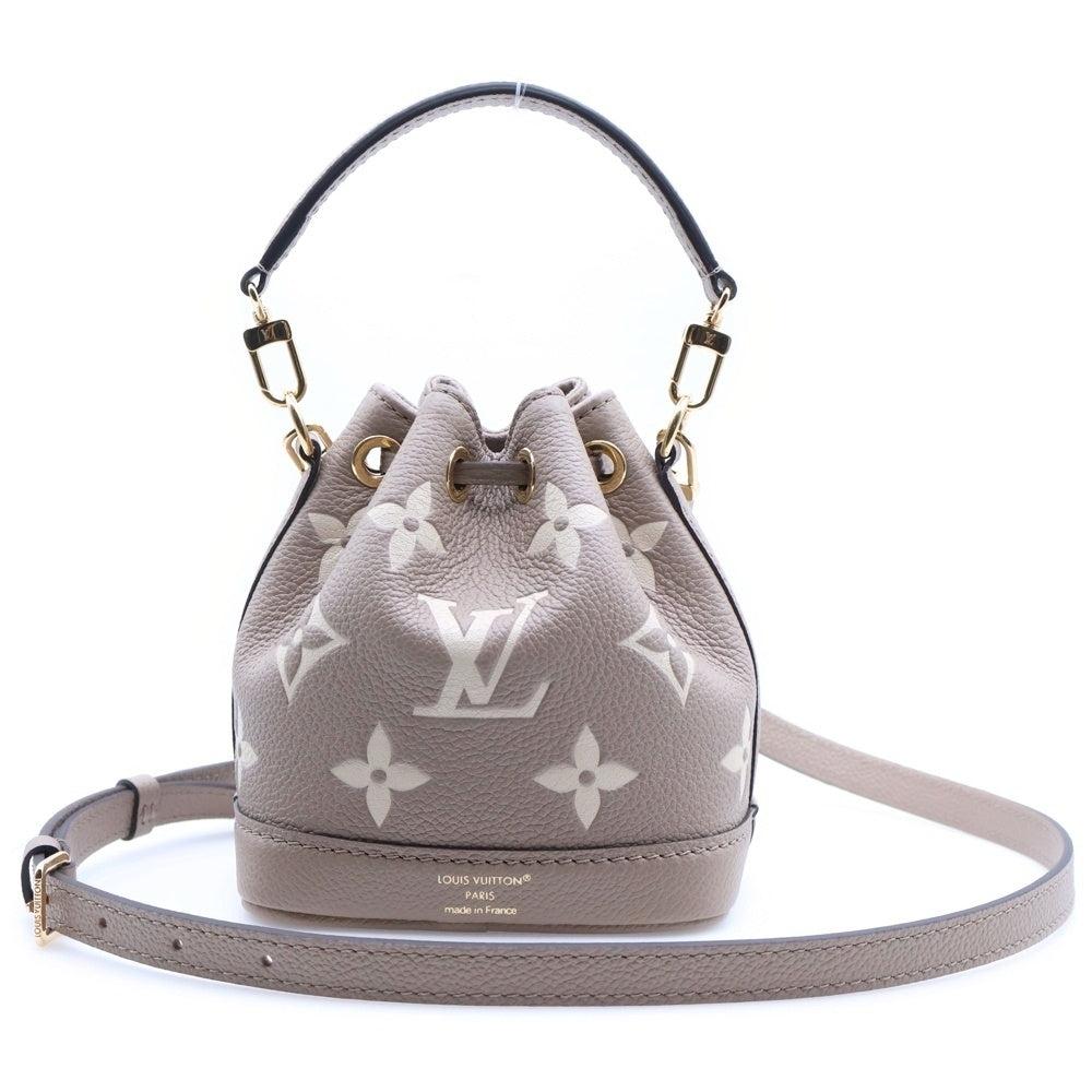LOUIS VUITTON(ルイヴィトン) モノグラム アンプラント ナノノエ ショルダーバッグ ハンドバッグ トゥルトレールグレー RFID M46291 レディース