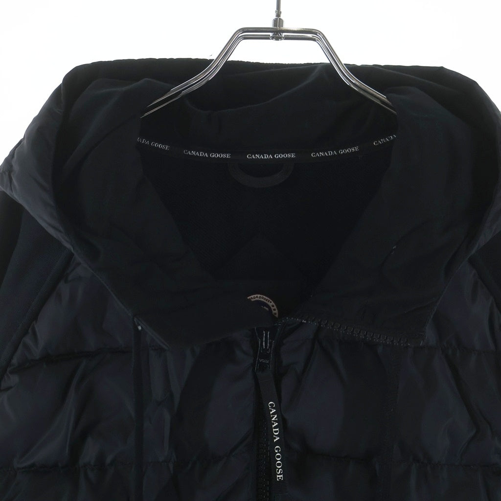 CANADA GOOSE(カナダグース) ハイブリッジヒューロン フーディジャケット ブラック ナイロン #L/G