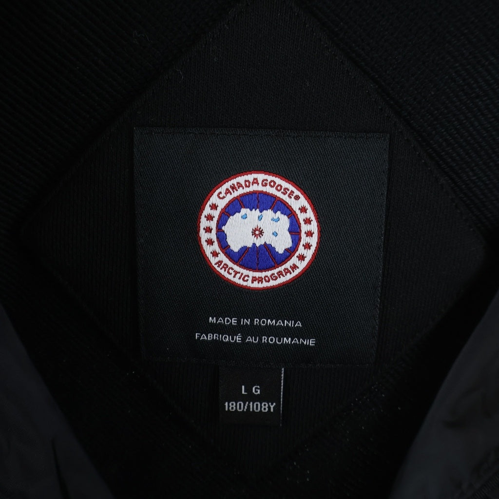 CANADA GOOSE(カナダグース) ハイブリッジヒューロン フーディジャケット ブラック ナイロン #L/G