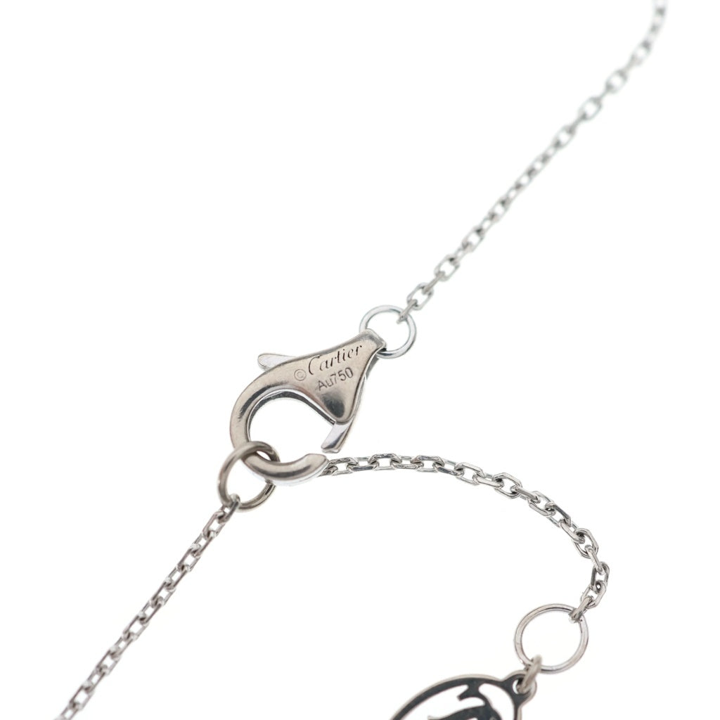 Cartier(カルティエ) ダムール 1Pダイヤ ブレスレット シルバー K18 1.4g レディース