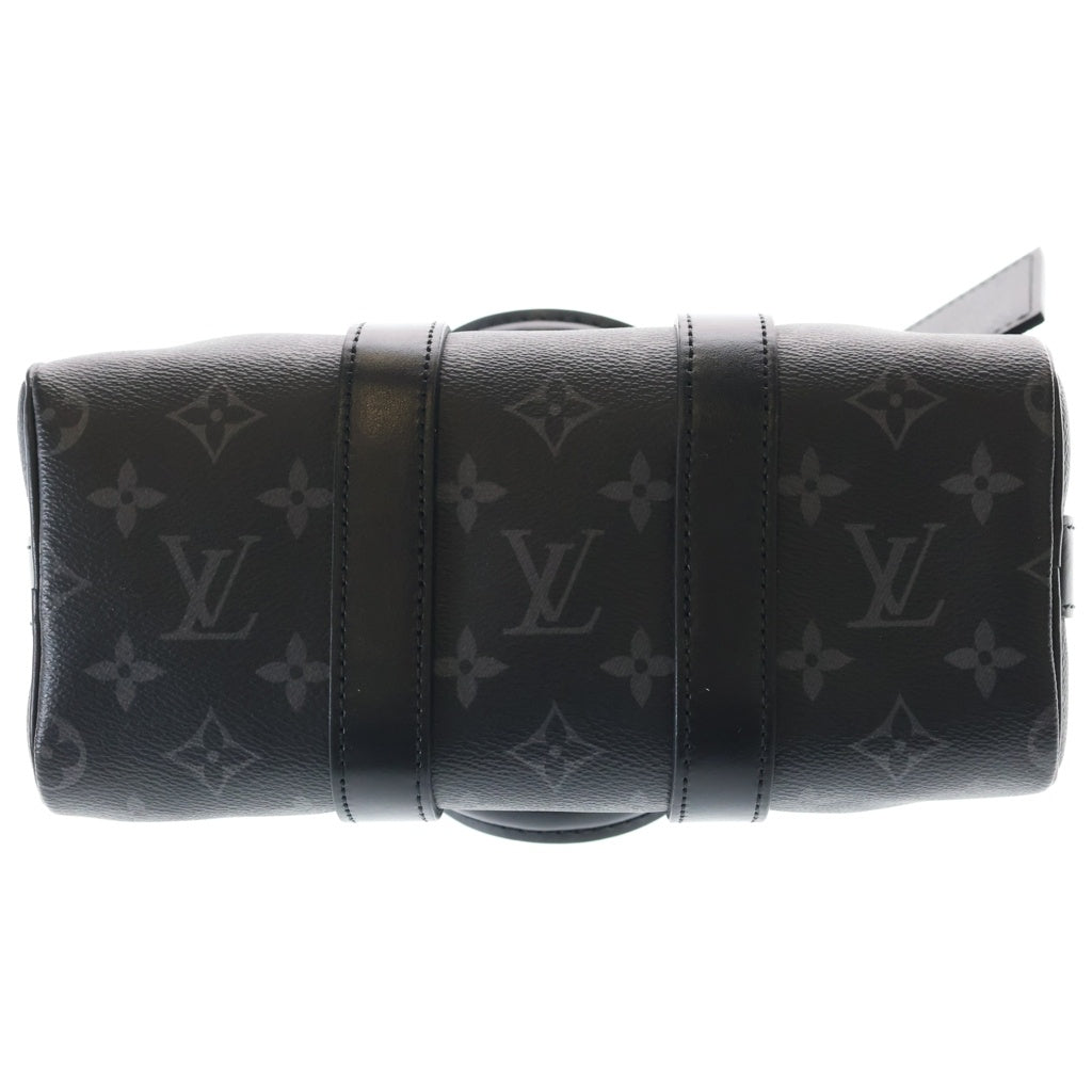 LOUIS VUITTON(ルイヴィトン) モノグラムエクリプス キーポルバンドリエール25 ショルダーバッグ ブラック M46271 ICタイプ レディース
