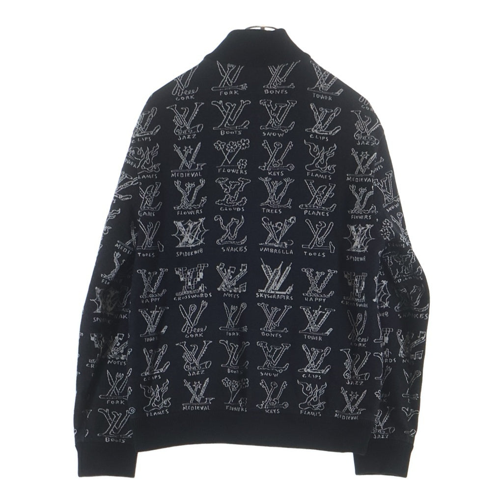 LOUIS VUITTON(ルイヴィトン) LVカートゥーンブルゾン ライトジャケット ブラック #M RM211M ZMH HKY21W