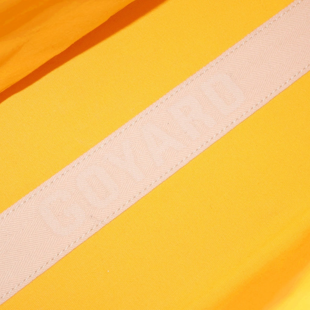 GOYARD(ゴヤール) サンレジェ ヘリンボーン リュックサック バックパック ブラウン レザー×PVC シルバー金具 レディース