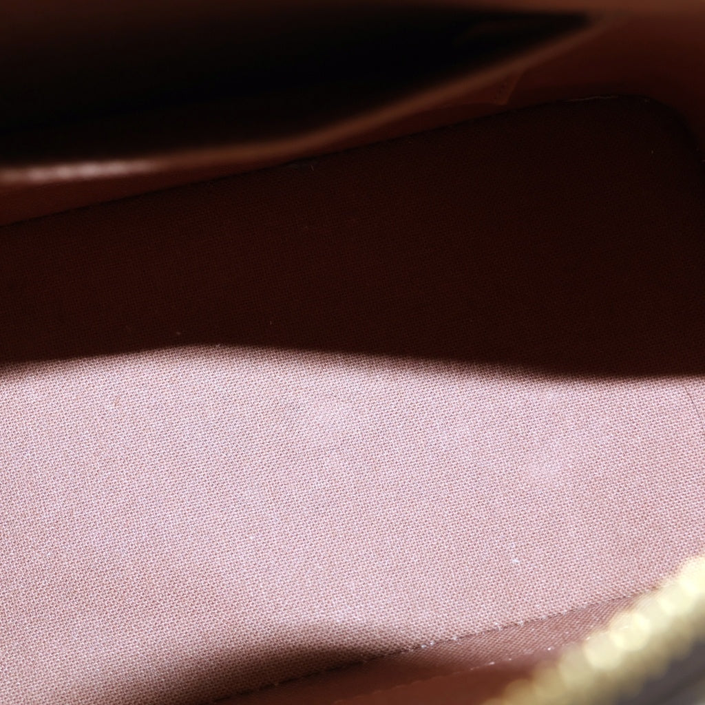 LOUIS VUITTON(ルイヴィトン) モノグラム アルマBB 2WAYバッグ ハンドバッグ ショルダーバッグ ブラウン レザー×PVC M53152 ゴールド金具