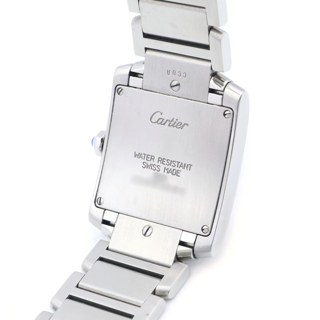Cartier(カルティエ) タンクフランセーズMM 白文字盤 SS/QZ ステンレス クオーツ 腕時計 W51003Q3