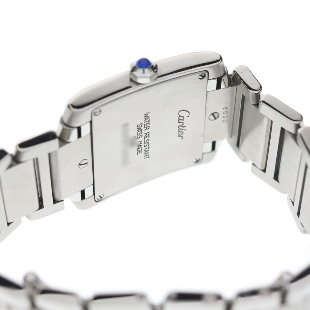 Cartier(カルティエ) タンクフランセーズMM 白文字盤 SS/QZ ステンレス クオーツ 腕時計 W51003Q3