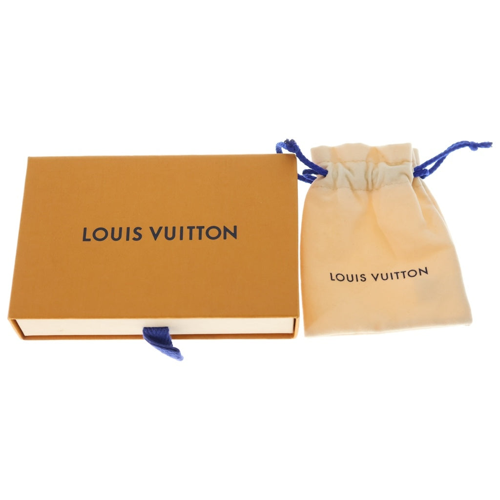 LOUIS VUITTON(ルイヴィトン) LVアイコニック ロゴラインストーン ネックレス ペンダント チェーン GP ピンクゴールド M00985 レディース