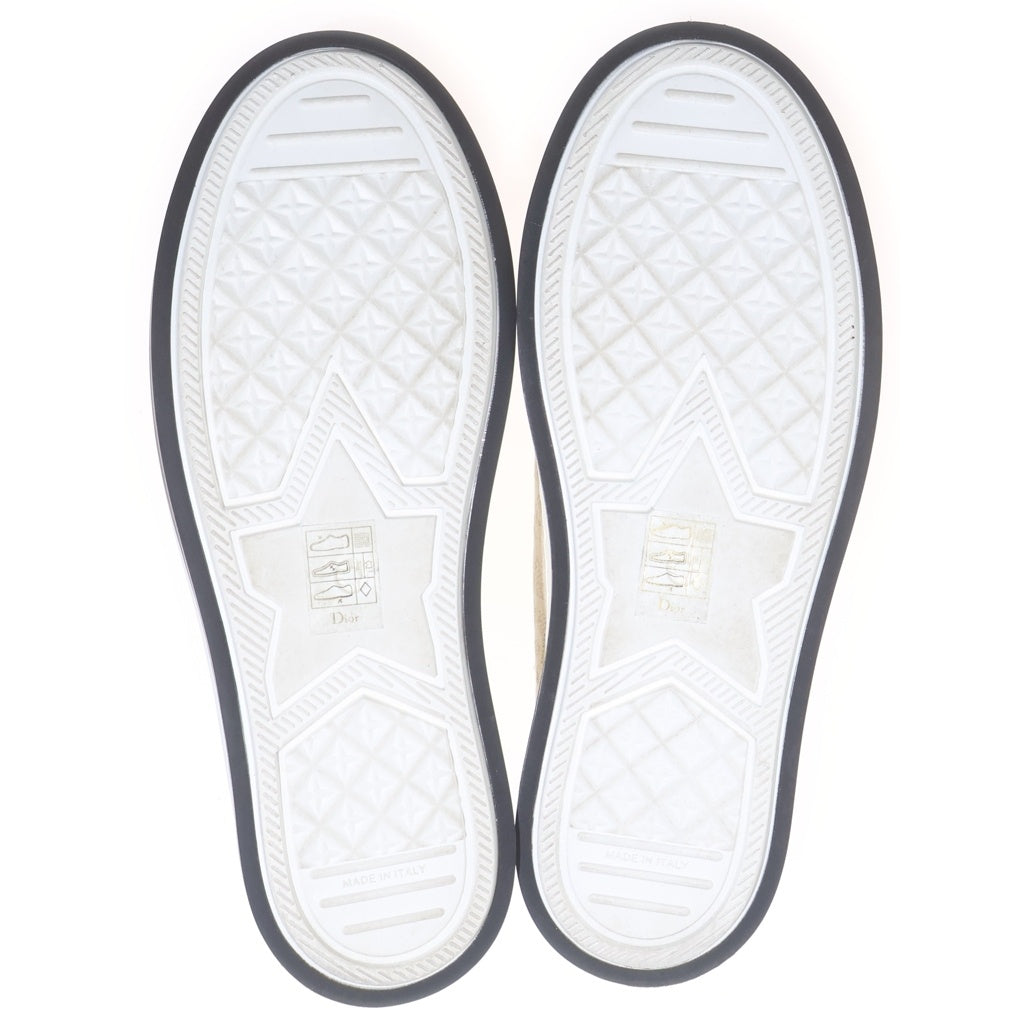 Christian Dior(クリスチャンディオール) Walk'n Dior ウォーキンディオール キャンバス 厚底 ローカットシューズ スニーカー ベージュ レディース KCK471FEF