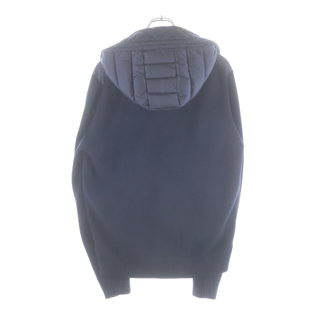 MONCLER(モンクレール) CARDIGAN TRICOT カーディガントリコ ダブルジップ ダウンジャケット ネイビー G20919B50800 レディース