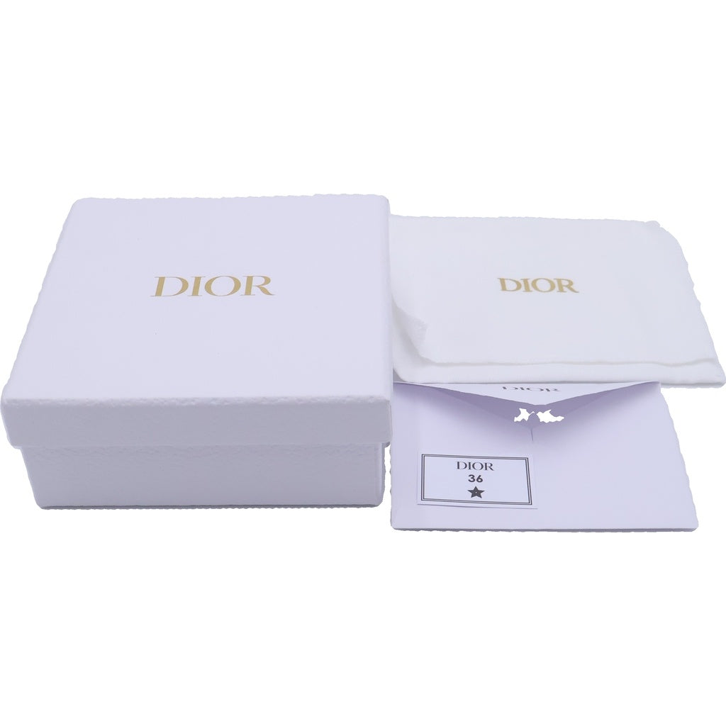 Christian Dior MONSIEUR(クリスチャンディオールムッシュ) レディーディオール カナージュ レザー カードケース ピンク/ホワイト S2604PUQC M19I レディース