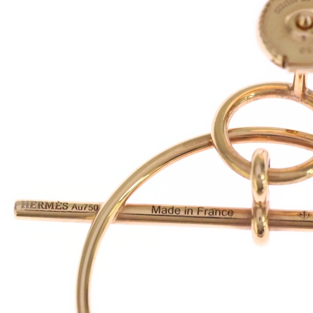 HERMES(エルメス) エシャペPM ピアス 750 PG ピンクゴールド レディース
