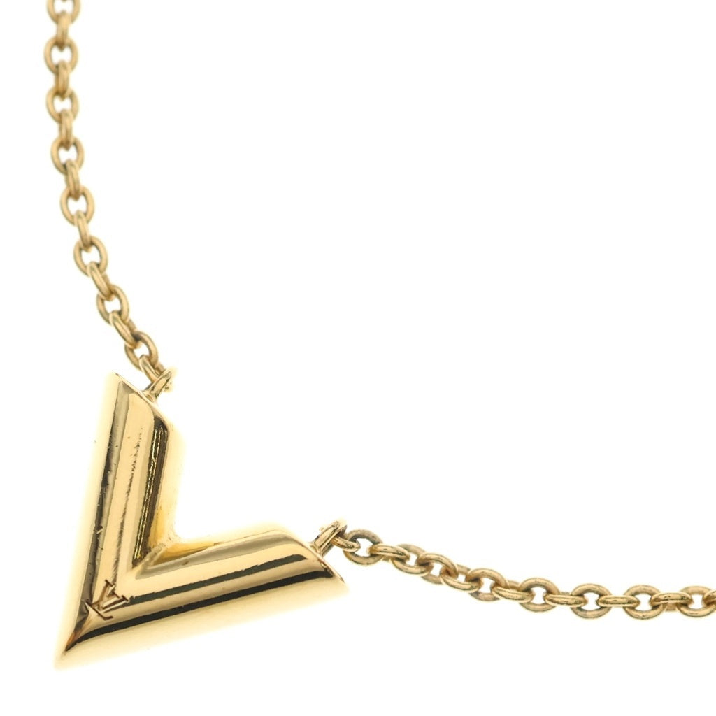 LOUIS VUITTON(ルイヴィトン) エッセンシャルV ネックレス ゴールド
