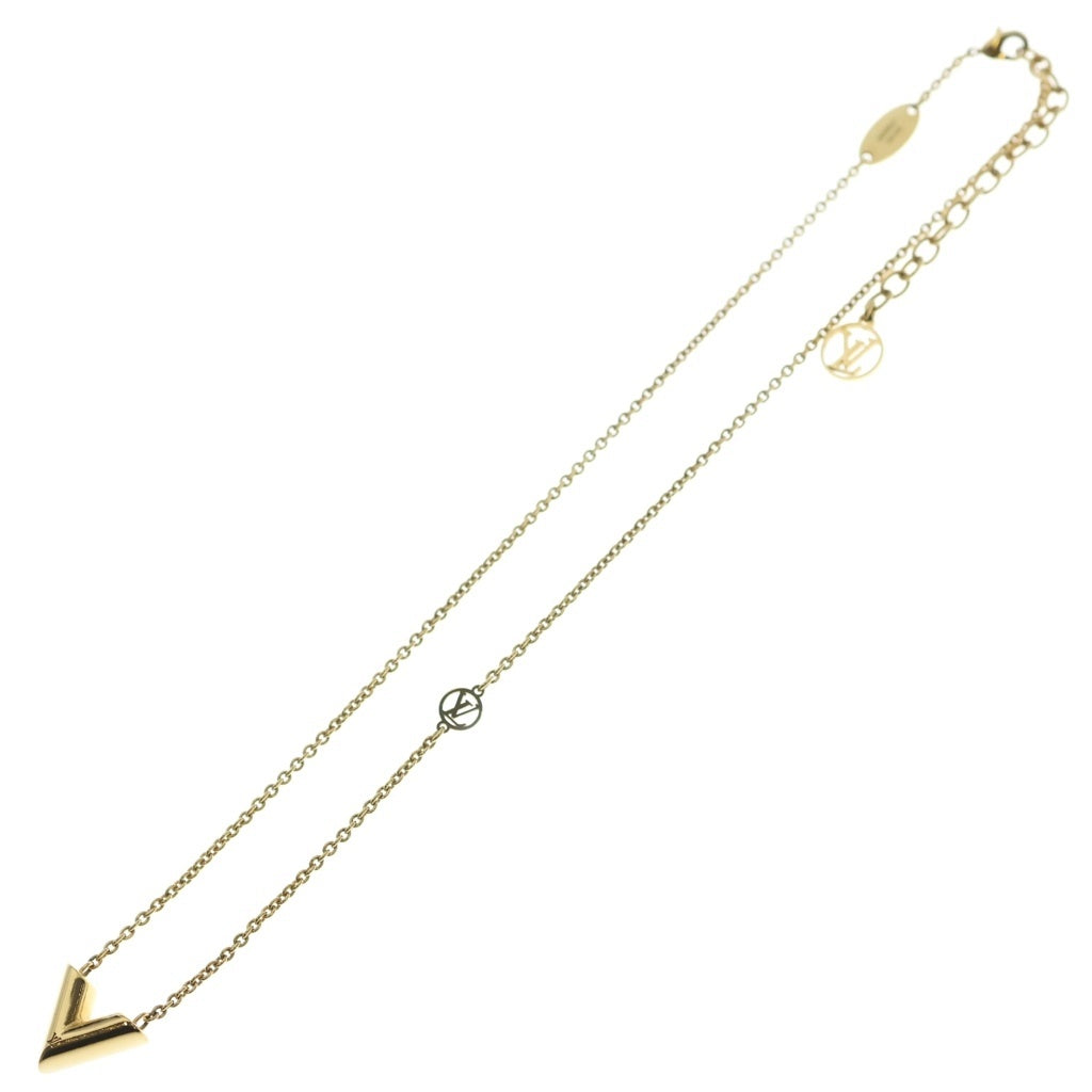 LOUIS VUITTON(ルイヴィトン) エッセンシャルV ネックレス ゴールド M00857 レディース