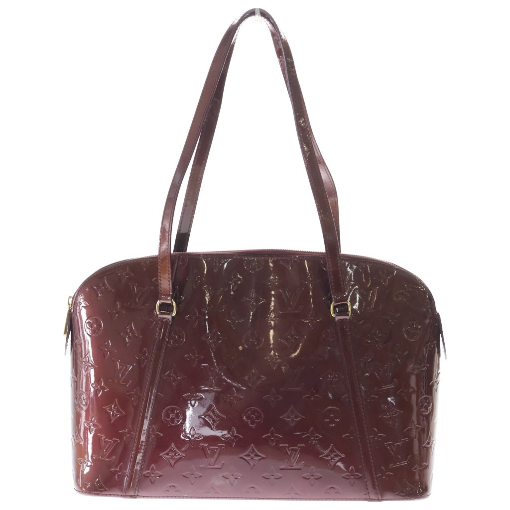 LOUIS VUITTON(ルイヴィトン) アヴァロンジップ モノグラム ヴェルニ パテントレザー ショルダーバッグ ボルドー M91745 レディース