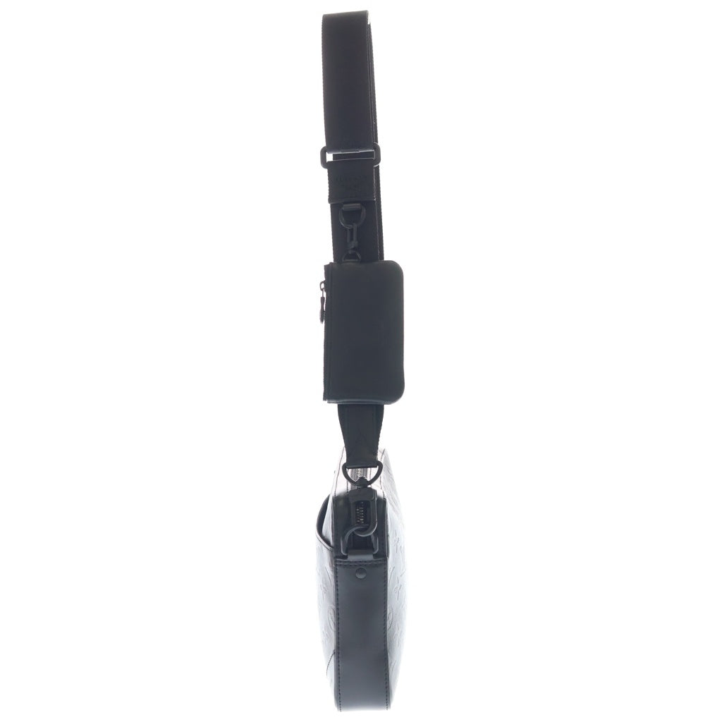 LOUIS VUITTON(ルイヴィトン) デュオメッセンジャー ショルダーバック モノグラム シャドウ レザー ブラック M69827 レディース