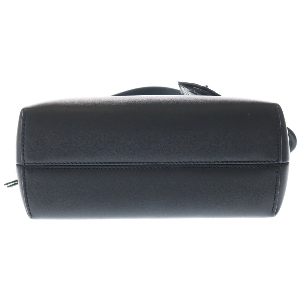 FENDI(フェンディ) ズッカ バイザウェイ レザー シルバー金具 2WAY ハンドバッグ ショルダーバッグ ブラック/ブラウン 8BL145 レディース