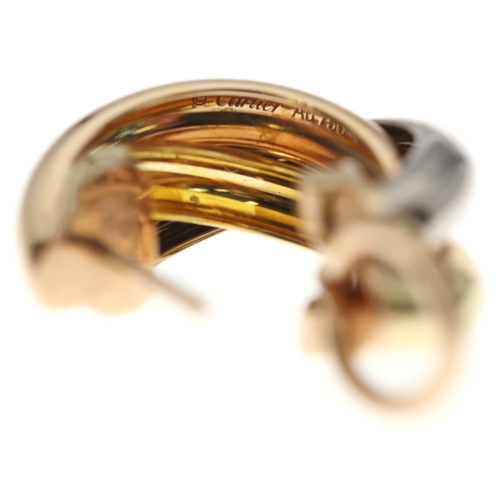 Cartier(カルティエ) トリニティ クラシック ピアス イエローゴールド×ホワイトゴールド×ピンクゴールド Au750WG/PG/YG レディース