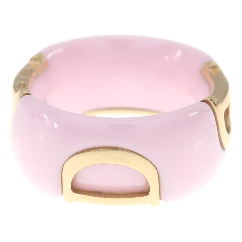 DAMIANI(ダミアーニ) D.アイコン ダイヤ リング ピンク×イエローゴールド Au750YG #12 レディース
