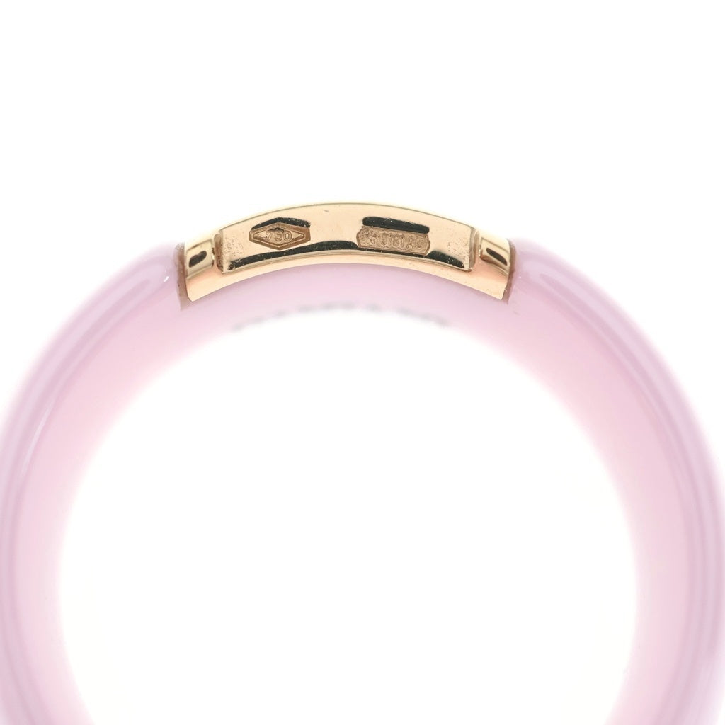 DAMIANI(ダミアーニ) D.アイコン ダイヤ リング ピンク×イエローゴールド Au750YG #12 レディース
