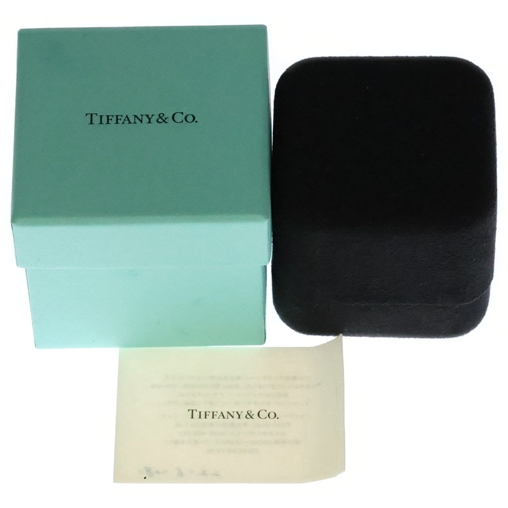 TIFFANY & Co.(ティファニー) オープンハート ダイヤモンド Au750 K18YG リング 指輪 イエローゴールド レディース