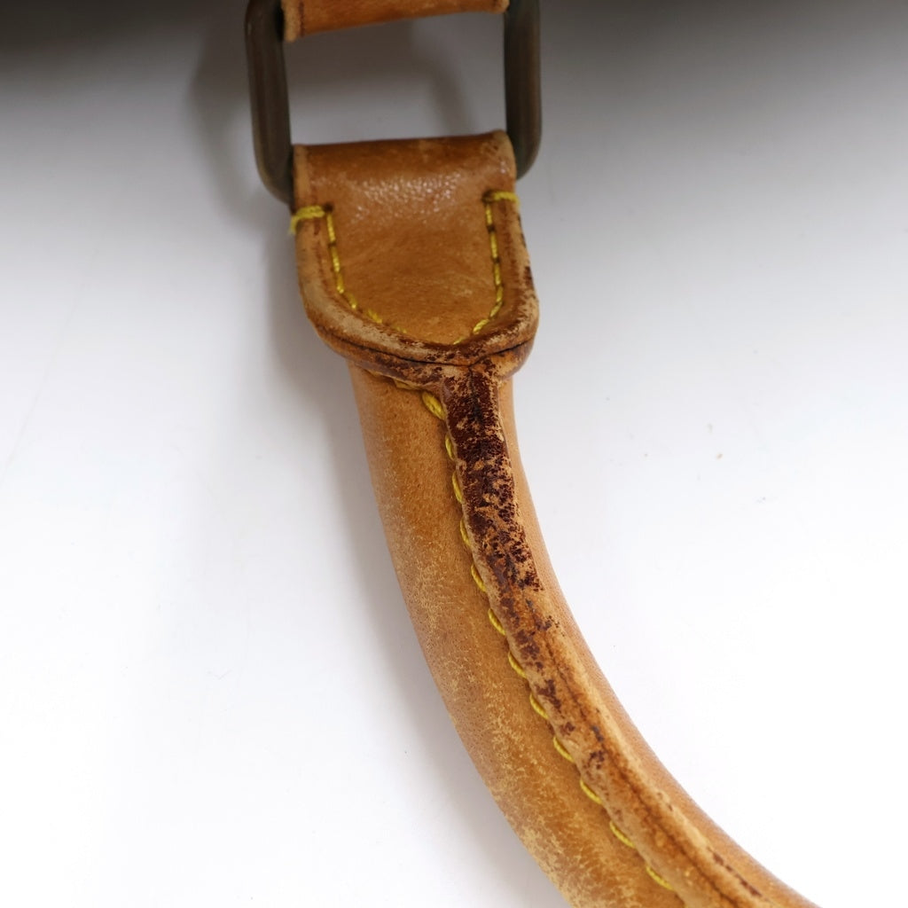 LOUIS VUITTON(ルイヴィトン) モノグラム キーポル40 ハンドバッグ ボストンバッグ トラベルバッグ ブラウン レザー×PVC M41428 ゴールド金具