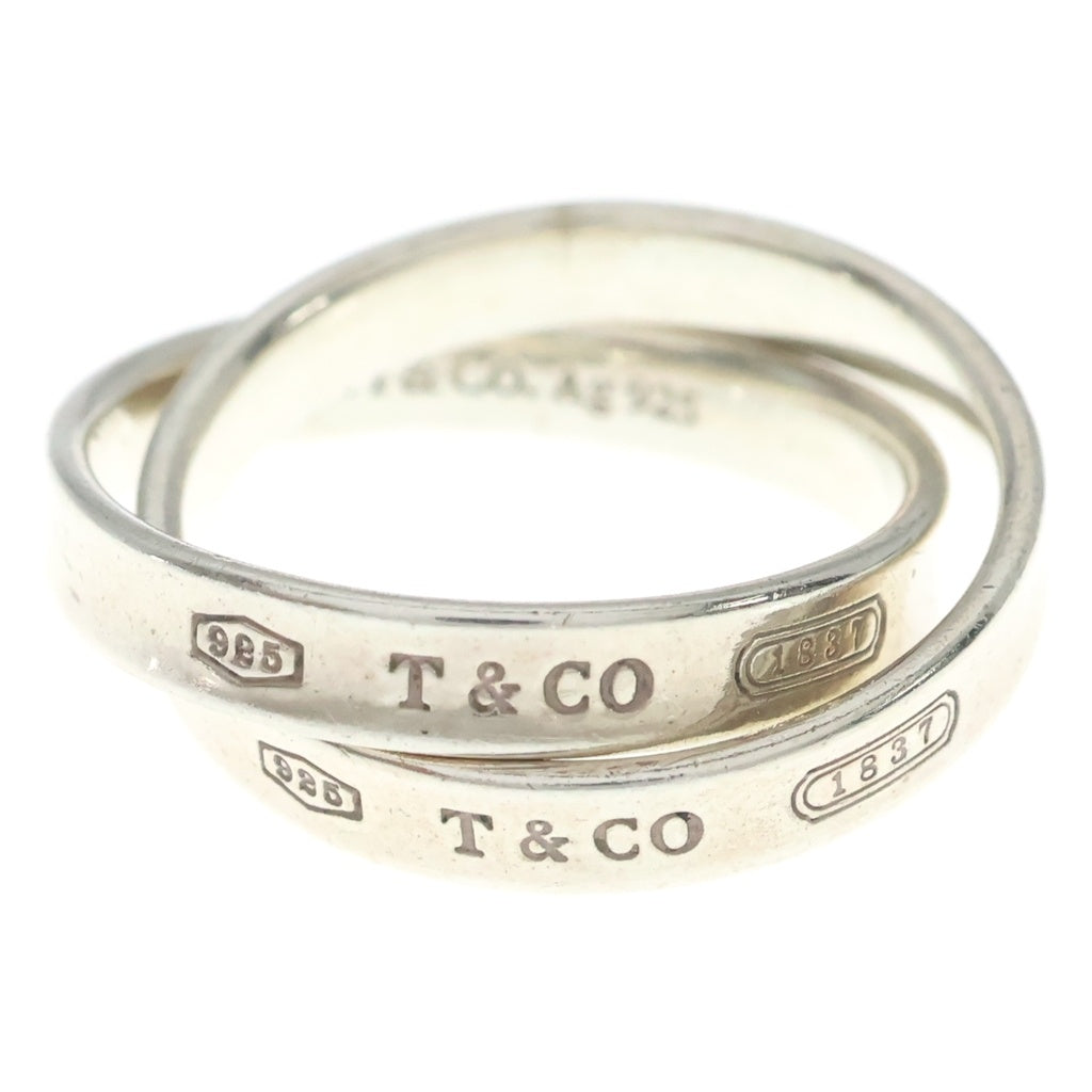 TIFFANY & Co.(ティファニー) インターロッキング サークル リング シルバー #15 レディース