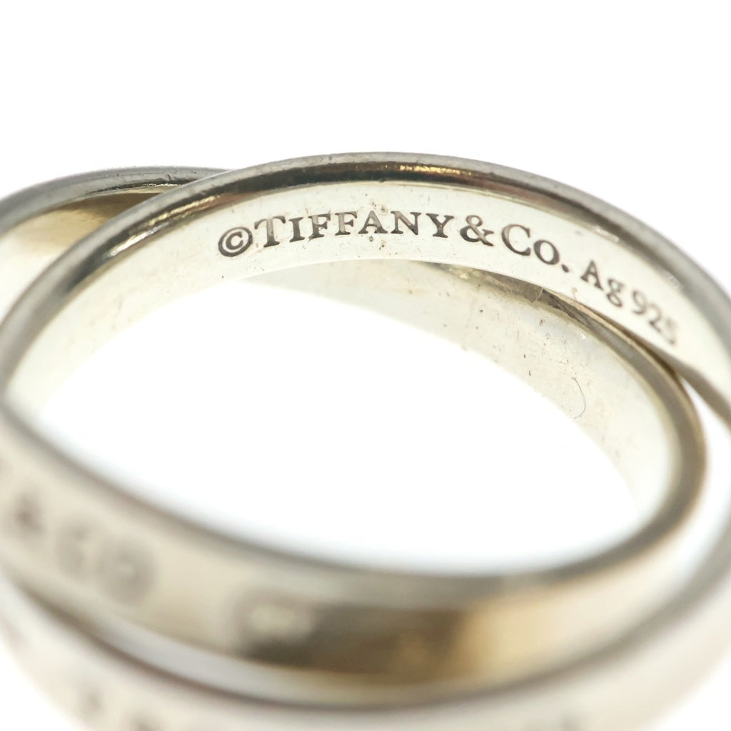 TIFFANY & Co.(ティファニー) インターロッキング サークル リング シルバー #15 レディース