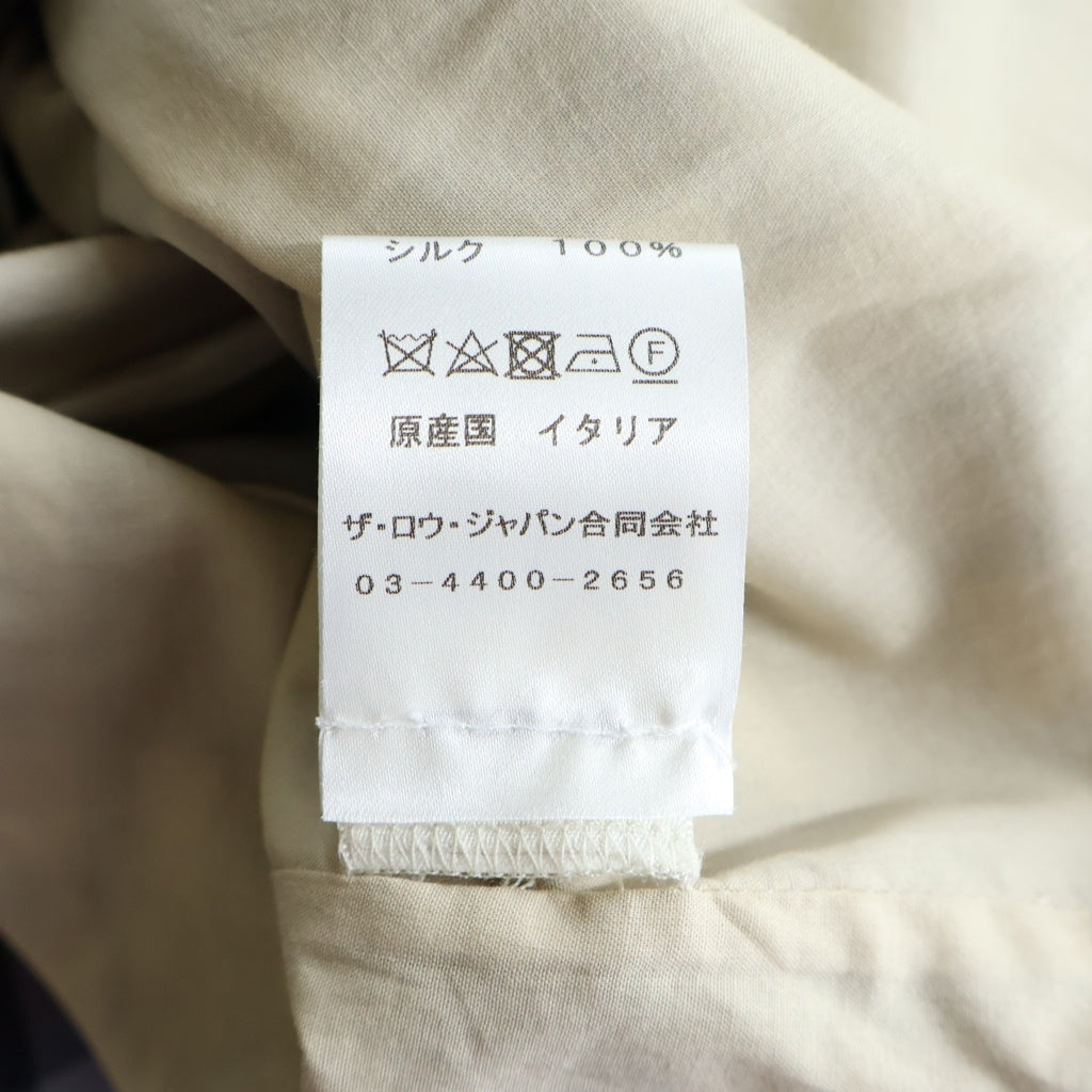 THE ROW(ザロウ) Tavishina coat カーコート ライトアウター チェック柄 マルチカラー #2 8767-W3791 レディース