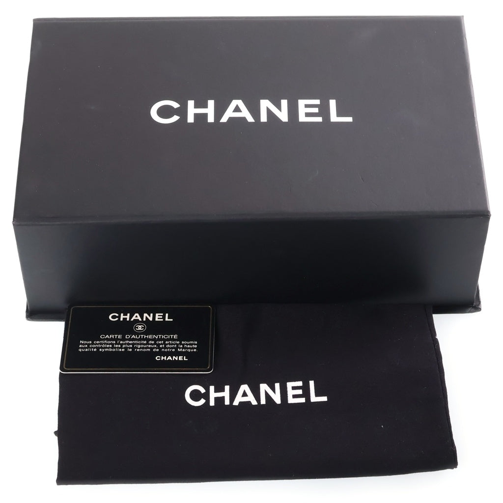 CHANEL(シャネル) ミニマトラッセ ショルダーバッグ ブラック ラムスキン A35200 シルバー金具 レディース