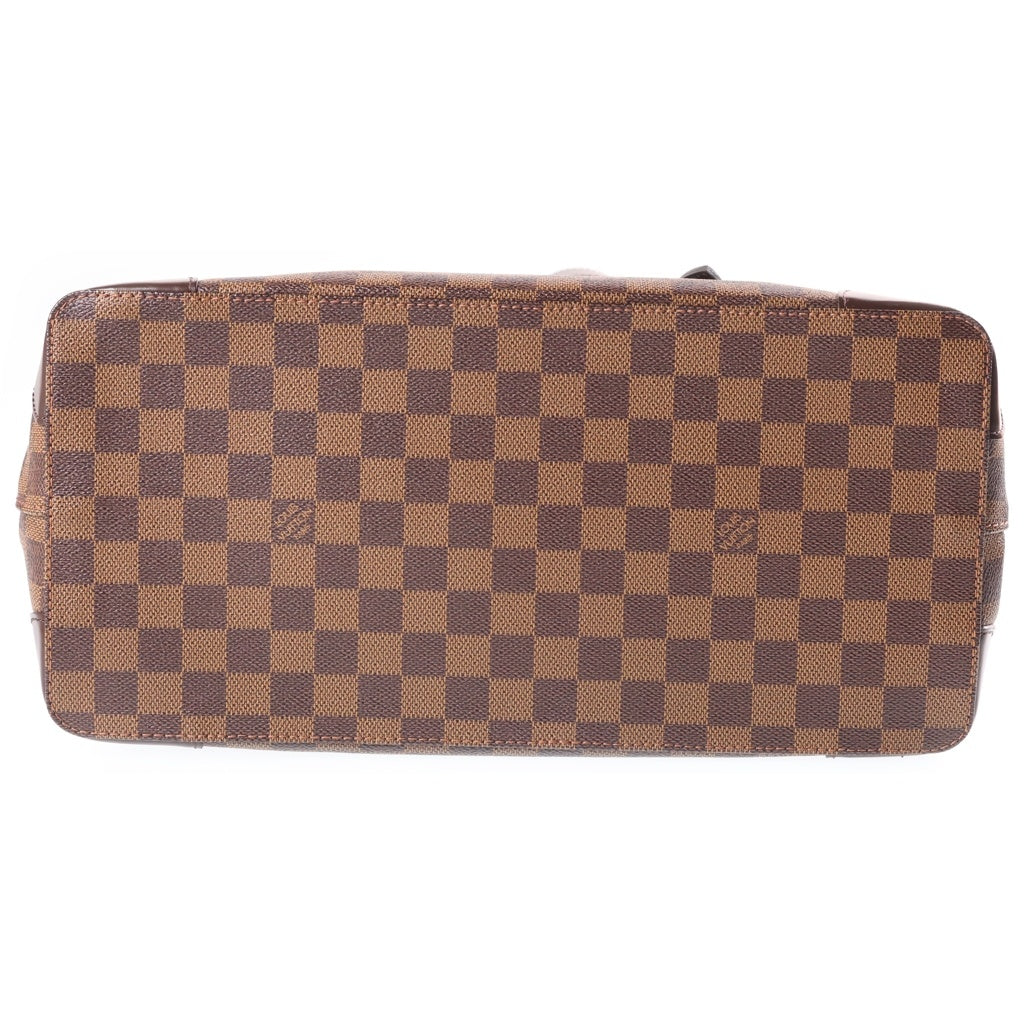 LOUIS VUITTON(ルイヴィトン) ダミエ ハムステッドMM PVC レザー トートバッグ ブラウン N51204 レディース