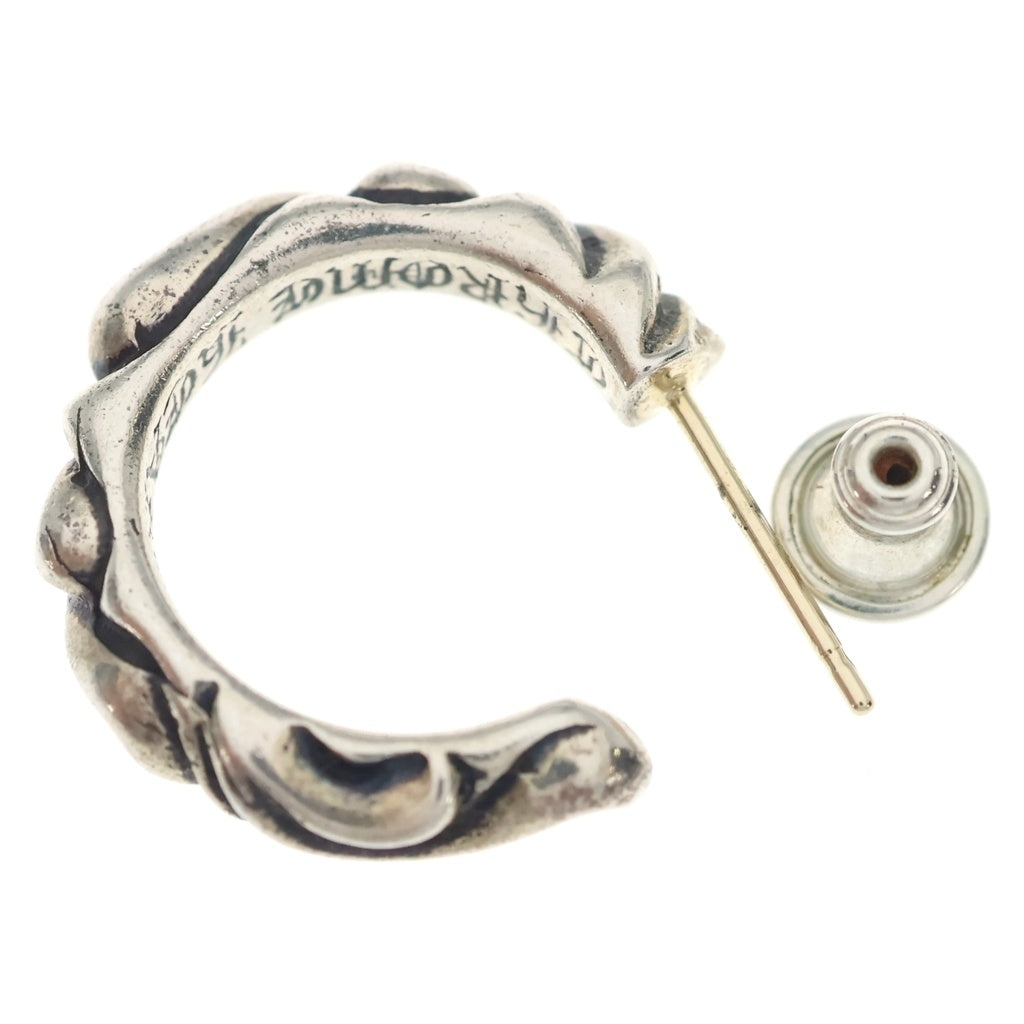 CHROME HEARTS(クロムハーツ) HOOP SCROOL スクロール フープピアス シルバー BCA102
