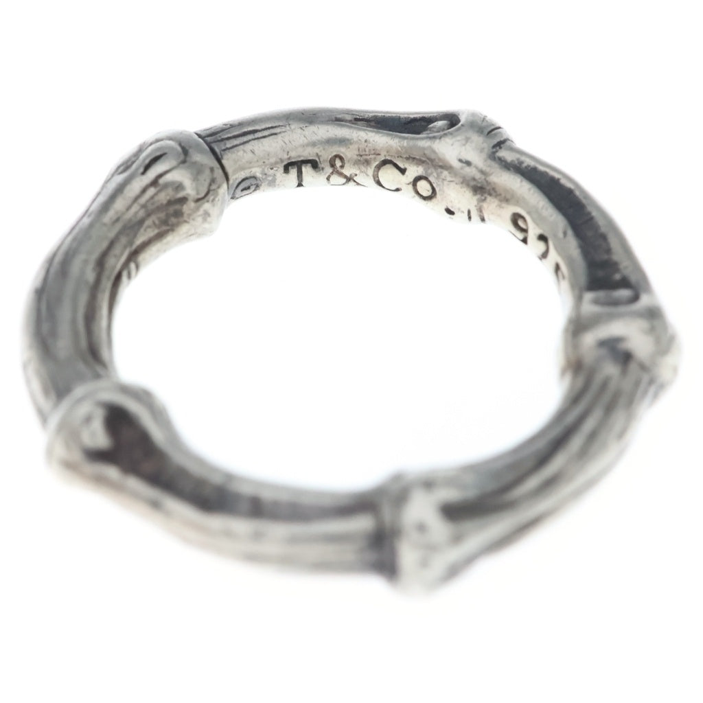 TIFFANY & Co.(ティファニー) バンブーリング シルバー SV925 #8 レディース
