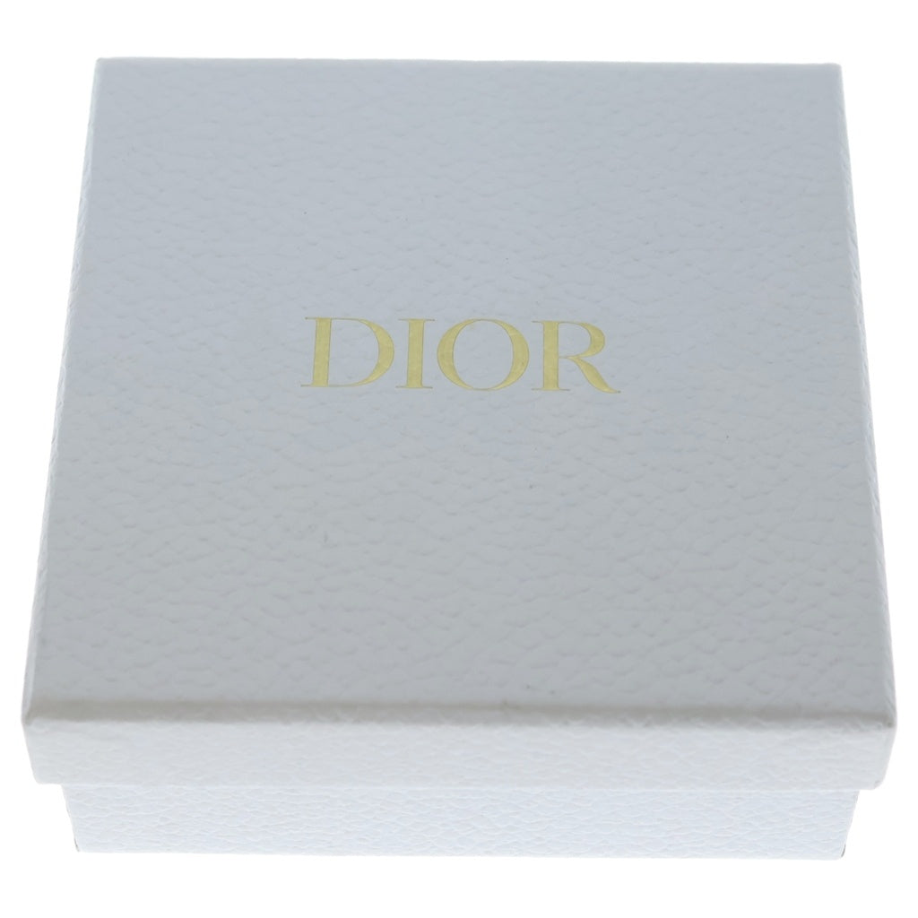 Christian Dior(クリスチャンディオール) クレール ディー リュヌ CDロゴラインストーン パール ペンダント ネックレス ゴールド GP レディース