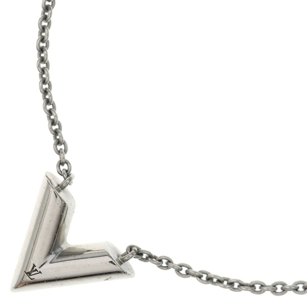 LOUIS VUITTON(ルイヴィトン) エセンシャルV ネックレス ペンダント チェーン メタル シルバー M63197 レディース