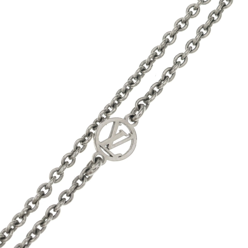 LOUIS VUITTON(ルイヴィトン) エセンシャルV ネックレス ペンダント チェーン メタル シルバー M63197 レディース