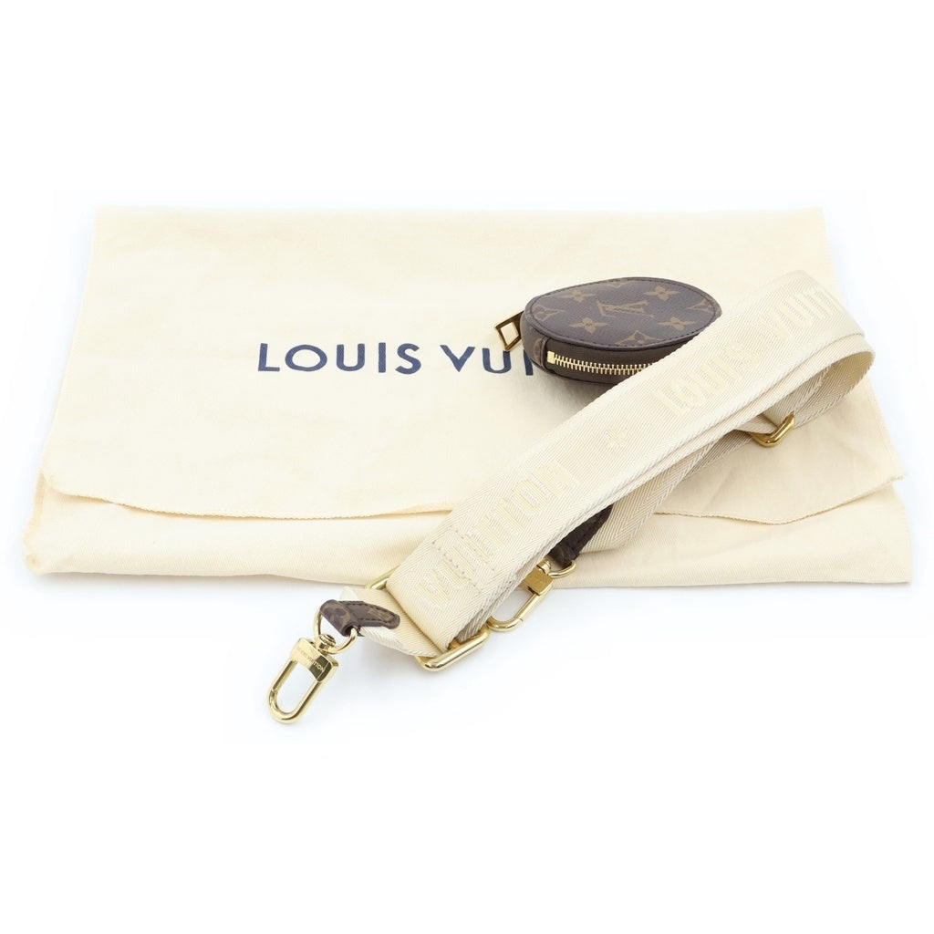 LOUIS VUITTON(ルイヴィトン) モノグラム ジャイアントリバース オンザゴーPM PVC レザー 2WAY ハンドバッグ ショルダーバッグ ICタイプ ブラウン M46373 レディース
