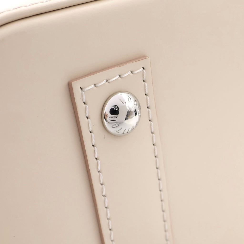 LOUIS VUITTON(ルイヴィトン) エピ アルマBB レザー シルバー金具 2WAY ハンドバッグ ショルダーバッグ クオーツホワイト M14432 レディース