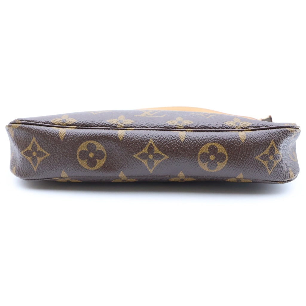 LOUIS VUITTON(ルイヴィトン) ポシェット アクセソワール ハンドバッグ アクセサリーポーチ モノグラム PVC レザー ブラウン M51980 レディース