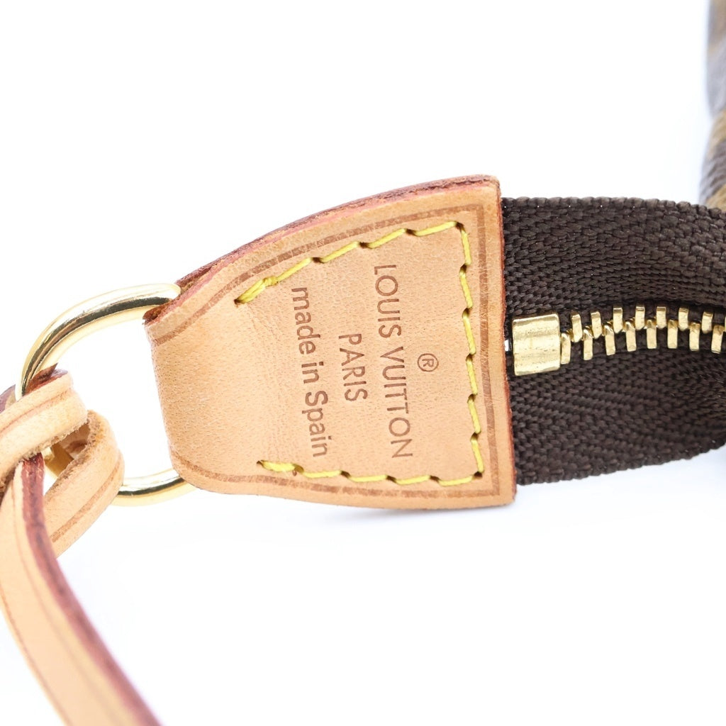LOUIS VUITTON(ルイヴィトン) ポシェット アクセソワール ハンドバッグ アクセサリーポーチ モノグラム PVC レザー ブラウン M51980 レディース